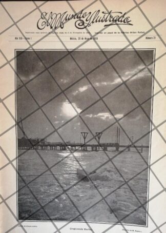 PORTADA ANTIGUA ARTISTICA 1906 DE MANUEL RAMOS
