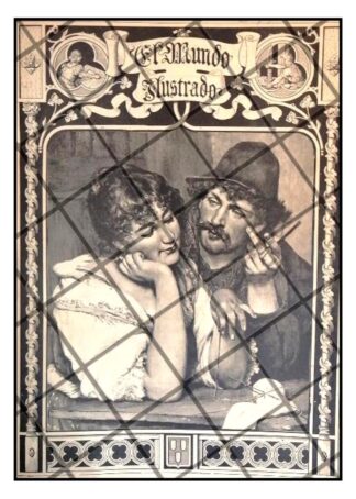 PORTADA ANTIGUA ARTISTICA JUN 1906