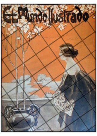 PORTADA ANTIGUA ARTISTICA 1906 DE RAFAEL LILLO. JUN
