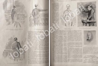 CARTEL ANTIGUO ORIGINAL DE EL DUELO VERASTEGUI - ROMERO 1895 JUICIO Y EVENTOS COMPLETOS /PLT - Image 13