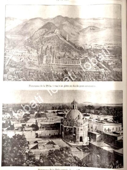 PORTADA ANTIGUA ORIGINAL  1895 LA VILLA DE GUADALUPE /RLG - Image 2