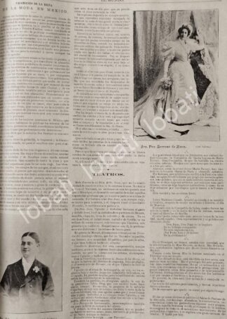 CARTEL ANTIGUO ORIGINAL DE BODA. HANN BARROSO 1895 ( PAZ BARROSO )