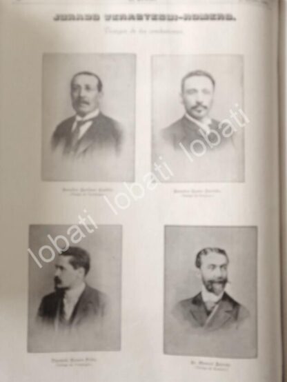 CARTEL ANTIGUO ORIGINAL DE PORTADA Y NOTICIA ANTIGUA 1895 JURADO DEL DUELO VERASTEGUI ROMERO - Image 2