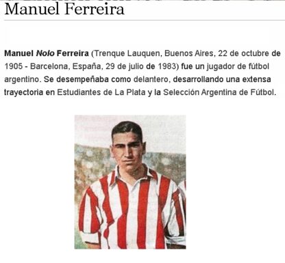CARTEL ANTIGUO ORIGINAL DE CIGARROS 43. Y FUTBOLISTA MANUEL FERREYRA 1920s FEP - Image 2