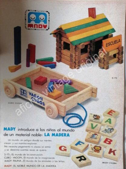 CARTEL ANTIGUO ORIGINAL DE SET DE 8 AFICHES. JUGUETES VINTAGE 1960s-80s - Image 9