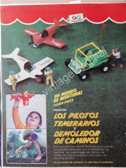 CARTEL ANTIGUO ORIGINAL DE SET DE 6 AFICHES. JUGUETES CLASICOS AÑOS 70s 80s - Image 6