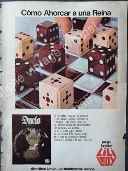 CARTEL ANTIGUO ORIGINAL DE SET DE 6 JUGUETES CLASICOS DE LOS 1970s 80s - Image 7