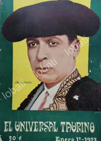 PORTADA ANTIGUA ORIGINAL  1922. JUAN SILVETI