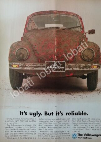 CARTEL ANTIGUO ORIGINAL DE AUTOS VOLKSWAGEN VOCHO 1979 /6
