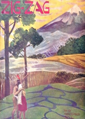 PORTADA ANTIGUA ORIGINAL  ARTISTICA DIBUJO DE ANTONIO VARGAS 1920