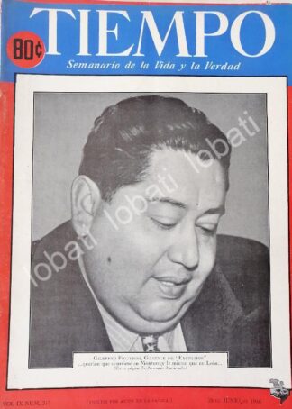 PORTADA ANTIGUA ORIGINAL  CON GILBERTO FIGUEROA ( EXCELSIOR ) 1946 /EPS