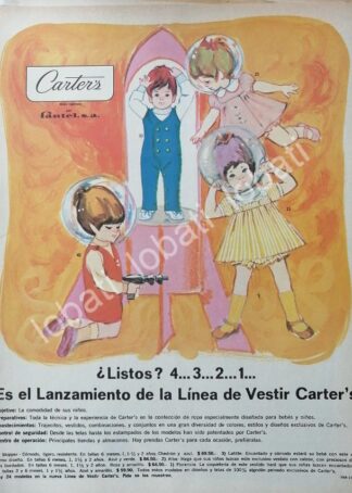 CARTEL ANTIGUO ORIGINAL DE FABRICA DE ROPA FANTEL S.A 1969 /300 MUY RARO