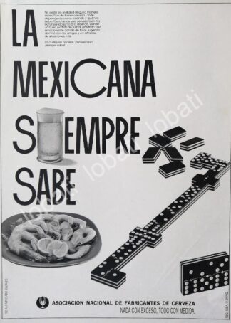 CARTEL ANTIGUO ORIGINAL DE ASOCIACION NACIONAL DE FABRICANTES DE CERVEZA 1978 /493