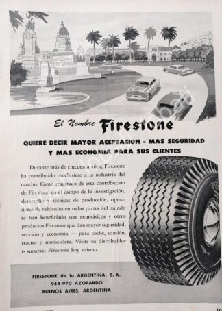 CARTEL ANTIGUO ORIGINAL DE NEUMATICOS. LLANTAS CENTURY 1952 /143 MUY RARO
