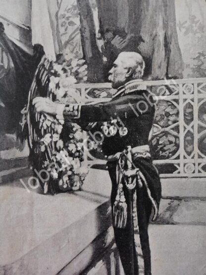 PORTADA ANTIGUA ORIGINAL  1898 PORFIRIO DIAZ EN COLEGIO MILITAR / MLT - Image 2