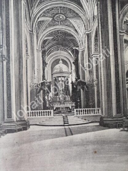 PORTADA ANTIGUA ORIGINAL  1898 CATEDRAL DE MORELIA, ALTAR MAYOR RLG LDM - Image 2