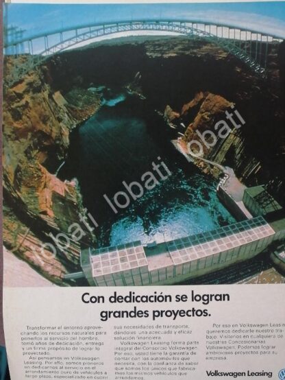CARTEL ANTIGUO ORIGINAL DE SET DE 6 AFICHES DE VOLKSWAGEN 1991-92 /915 - Image 7