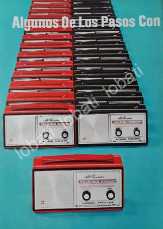 CARTEL ANTIGUO ORIGINAL DE RADIOS NATIONAL PANASONIC 1967 /340