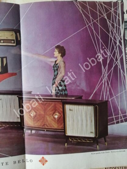 CARTEL ANTIGUO ORIGINAL DE FOLLETO TRIPTICO RADIOS Y CONSOLAS TELEFUNKEN 1960s /301 - Image 3
