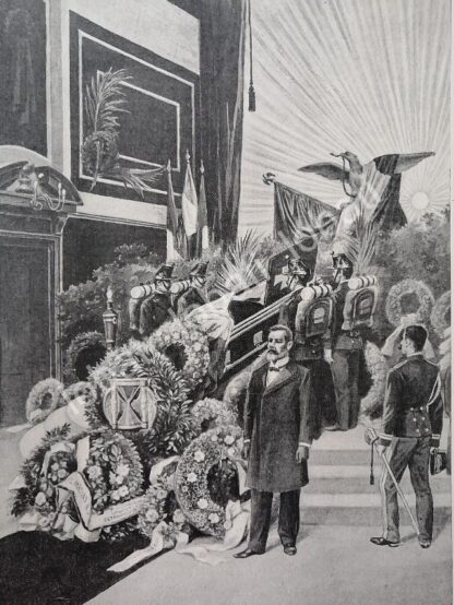 PORTADA ANTIGUA ORIGINAL  1899. FUNERAL DE MATIAS ROMERO /PLT. POR JOSE MARIA VILLASANA - Image 2