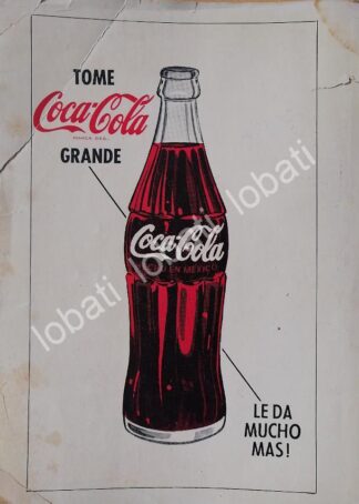 CARTEL ANTIGUO ORIGINAL DE REFRESCO COCA COLA 1960 /239
