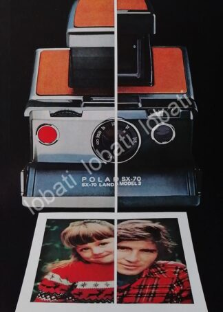 CARTEL ANTIGUO ORIGINAL DE CAMARAS POLAROID FX-70 1978 /484