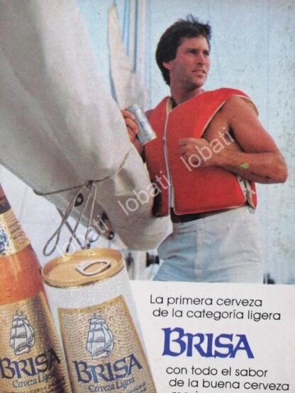 CARTEL ANTIGUO ORIGINAL DE SET DE 4 AFICHES RETRO CERVEZAS VARIAS, AÑOS 70s /209 - Image 4