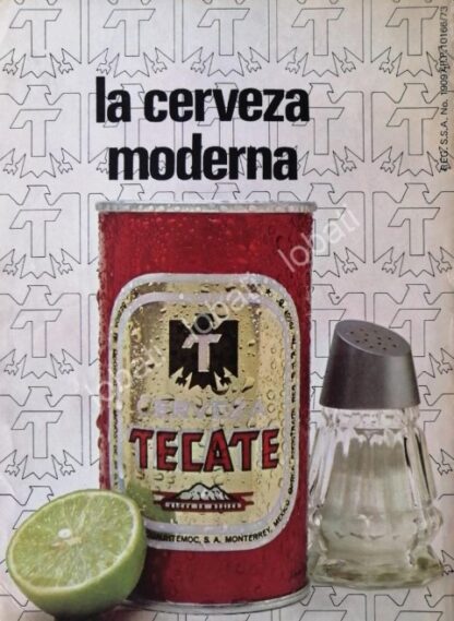 CARTEL ANTIGUO ORIGINAL DE SET DE 4 AFICHES RETRO CERVEZAS VARIAS, AÑOS 70s /209 - Image 2