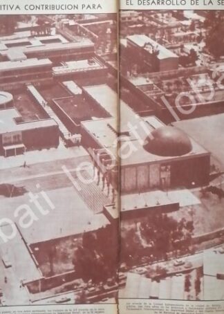 CARTEL ANTIGUO ORIGINAL DE SE INAUGURA LA UNIDAD INDEPENDENCIA 1963