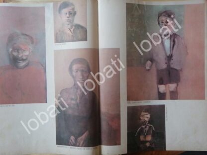 CARTEL ANTIGUO ORIGINAL DE EL PINTOR RAFAEL CORONEL Y SU OBRA 1965 - Image 2
