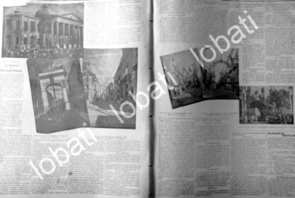 CARTEL ANTIGUO ORIGINAL DE INAUGURAN TEATRO LA PAZ, S.L. P. 1896 - Image 3