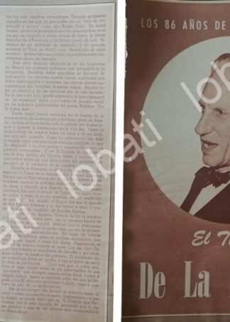 CARTEL ANTIGUO ORIGINAL DE SOBRE AQUILES ELORDUY GARCIA 1962/PLT