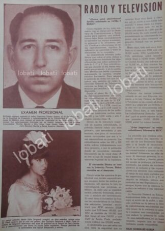 CARTEL ANTIGUO ORIGINAL DE FRANCISCO GOMEZ SUAREZ SE RECIBE DE L.A.E 1966