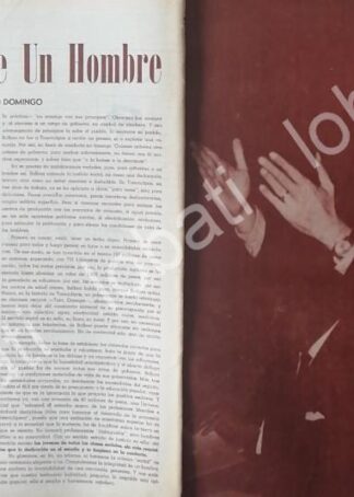 CARTEL ANTIGUO ORIGINAL DE 3ER INFORME DE PRAXEDIS BALBOA 1966