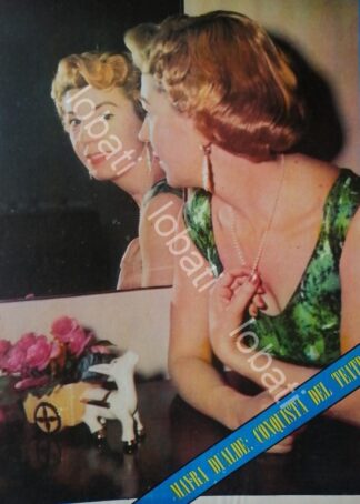 CARTEL ANTIGUO ORIGINAL DE INICIOS DE LA ACTRIZ MAYRA DUALDE 1950s