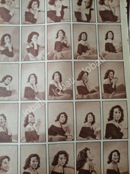 CARTEL ANTIGUO ORIGINAL DE 100 GESTOS DE MARIA FELIX 1956 - Image 3