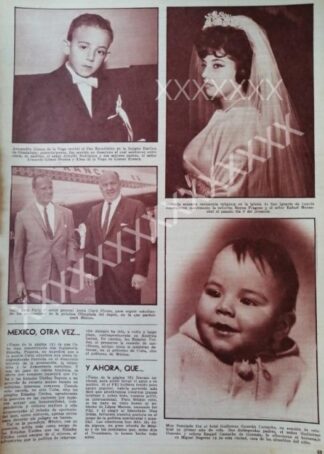 CARTEL ANTIGUO ORIGINAL DE BODA. MORANCHEL FRAGOSO ETC 1964