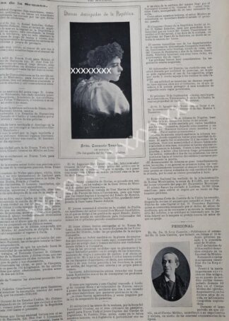 CARTEL ANTIGUO. CONSUELO FENOCHIO 1896 Y MAS