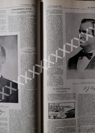NOTA DE PRENSA ANTIGUA ELECCIONES EN U.S.A 1896