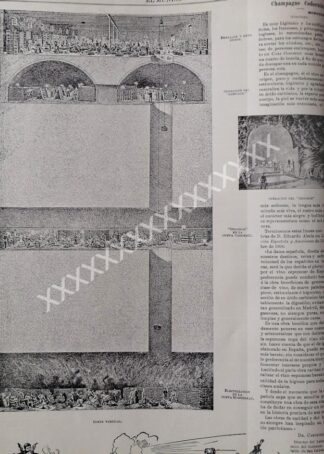 NOTA DE PRENSA 1896 LA CASA CODORNIU (CHAMPAGNE)