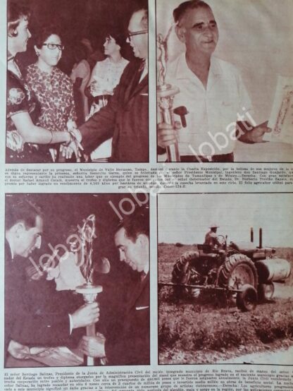 AFICHE RETRO. NORBERTO TREVIÑO ZAPATA Y GANADEROS. TMPS 1962 - Image 2