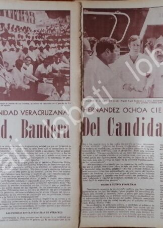 AFICHE RETRO. RAFAEL HERNANDEZ OCHOA 1974 CAMPAÑA /PLT
