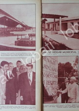 AFICHE RETRO. INAUGURAN MERCADO IGNACIO ALDAMA, GUADALAJARA