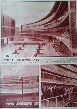 AFICHE. INAUGURAN FAC. DE CIENCIAS SOCIALES. UAG. 1964