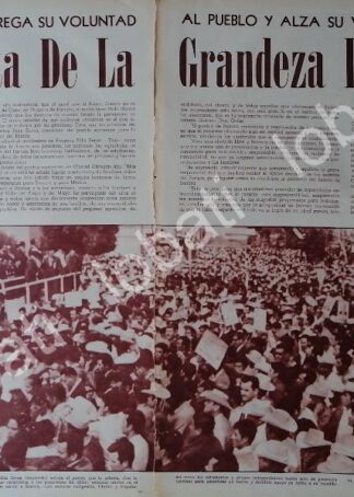 AFICHE RETRO. FAUSTINO FELIX SERNA Y SU CAMPAÑA 1967/PLT
