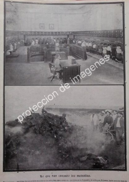 AFICHE ANTIGUO 1913 DECENA TRAGICA, JOSE. M. PINO SUAREZ - Image 2