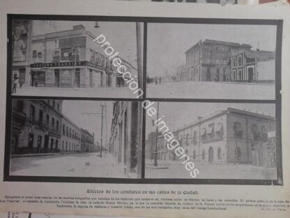 AFICHE ANTIGUO 1913 DECENA TRAGICA DETENCION DE MADERO - Image 2