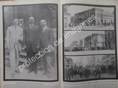 AFICHE ANTIGUO 1913 DECENA TRAGICA Y REVOLUCION - Image 2
