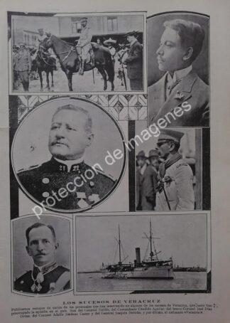 AFICHE ANTIGUO 1912 SUBLEVACION DE FELIX DIAZ, VERACRUZ