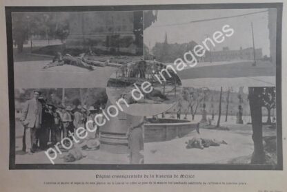 AFICHES ANTIGUOS ORIGINALES DE LA DECENA TRAGICA 1913 - Image 4
